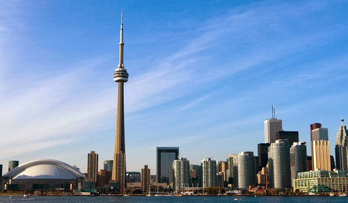 Башня CN Tower, Торонто, Канада
