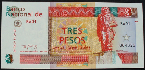 Конвертируемые Песо, Куба